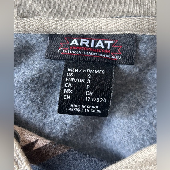 Men’s Ariat Printed Chimayo Hoodie - Picture 4 of 5